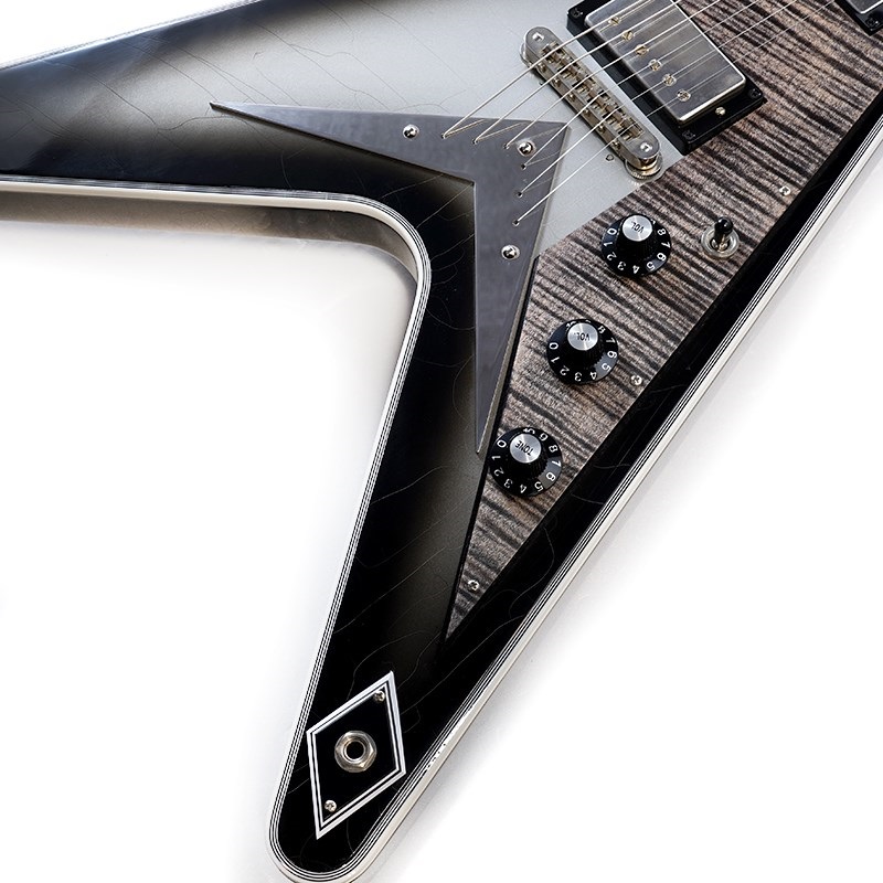 Gibson Murphy Lab Flying V Custom Silverburst Ultra Light Aged SN.CS302941 画像4