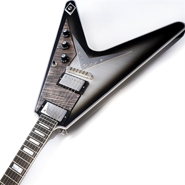 Gibson Murphy Lab Flying V Custom Silverburst Ultra Light Aged SN.CS302941 画像5