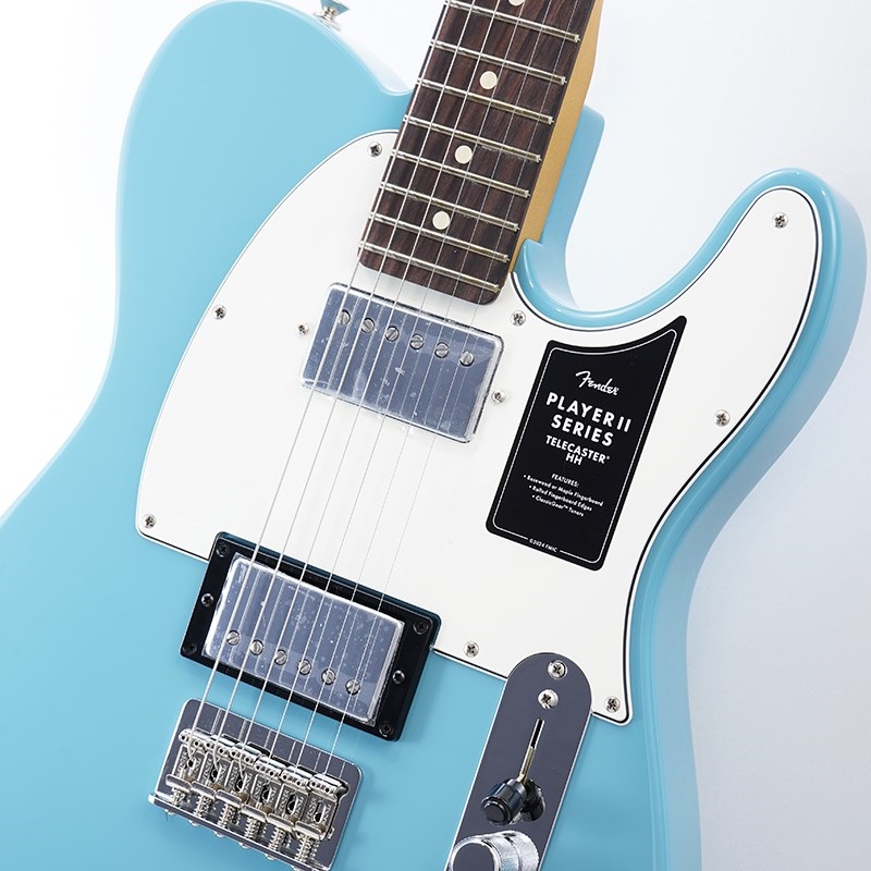 Fender MEX Player II Telecaster HH (Aquatone Blue/Rosewood) 画像3