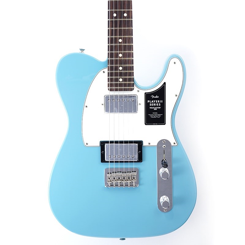 Fender MEX Player II Telecaster HH (Aquatone Blue/Rosewood) 画像9