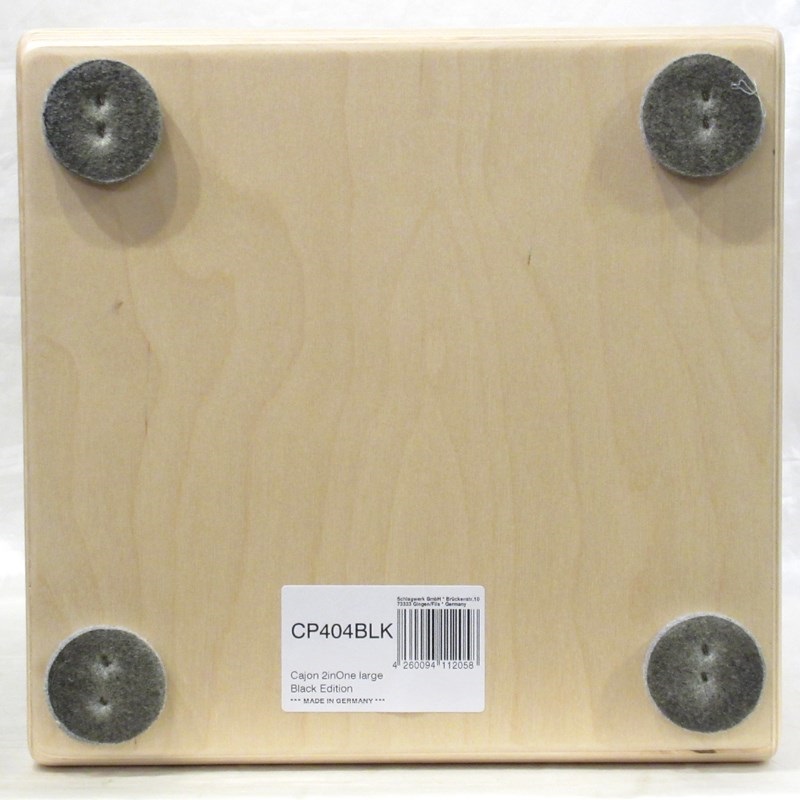 Schlagwerk Percussion SR-CP404BLK [2 in One Cajon～Black/ カホン・バッグ付属]【店頭展示特価品】 画像2