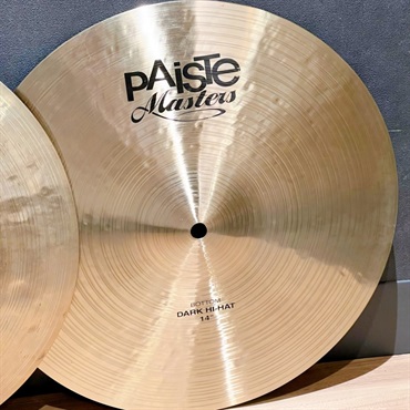 PAiSTe 【USED】 Masters Dark HiHat 14 pr [725g/1125g]【委託品】 画像2