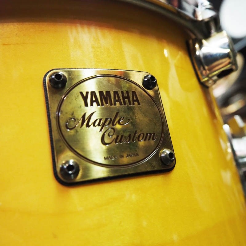 YAMAHA 【USED】1991s～93s Maple Custom 3pc Drum Kit [BD22，FT16，TT12/Made In Japan/YAMAHAファイバーケース付属] 画像2