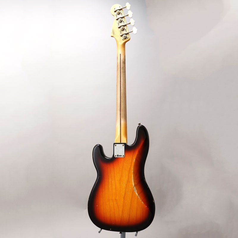 Fender Custom Shop 2024 Custom Collection Time Machine Series 1958 Precision Bass Journeyman Relic (Super Faded Aged Chocolate 3-Color Sunburst) 画像3