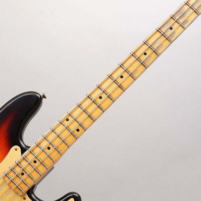 Fender Custom Shop 2024 Custom Collection Time Machine Series 1958 Precision Bass Journeyman Relic (Super Faded Aged Chocolate 3-Color Sunburst) 画像4