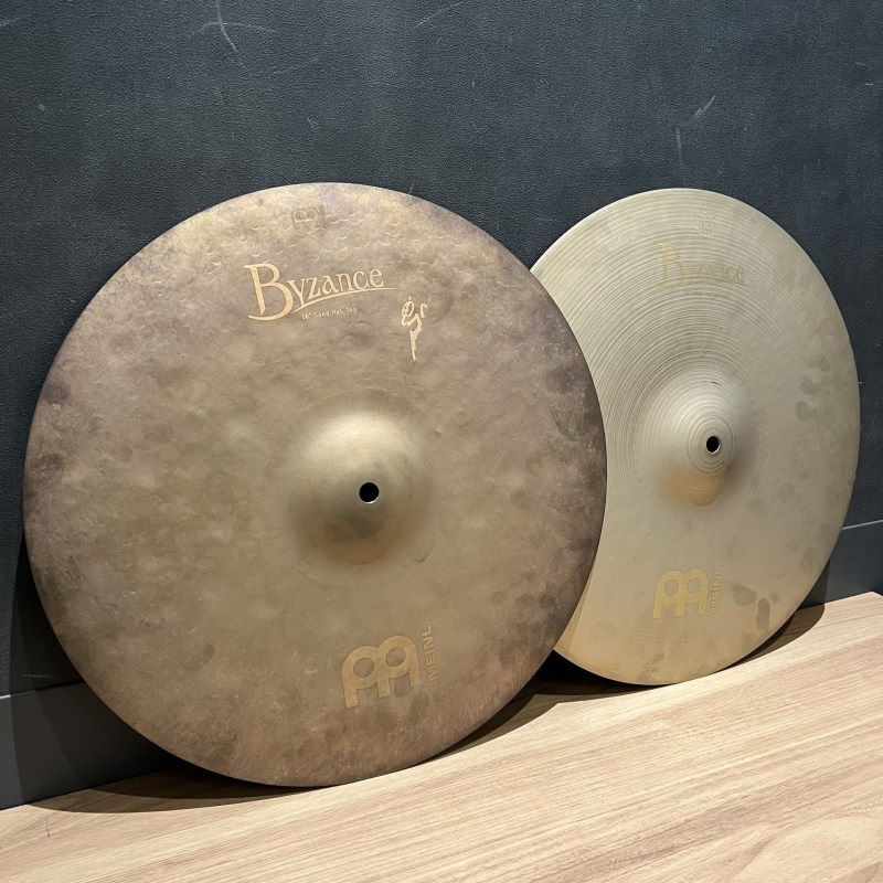 MEINL 【USED】 Byzance Vintage Sand Hihats 16 - Benny Greb Signature [B16SAH][1065g/1745g] 画像1