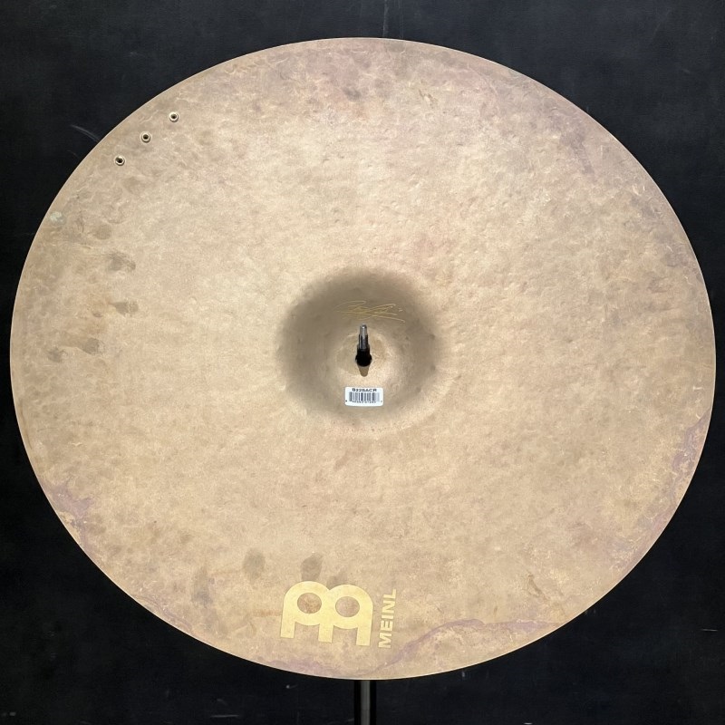 MEINL 【USED】 Byzance Vintage Sand Crash Ride 22 - Benny Greb Signature [B22SACR][2285g] 画像3