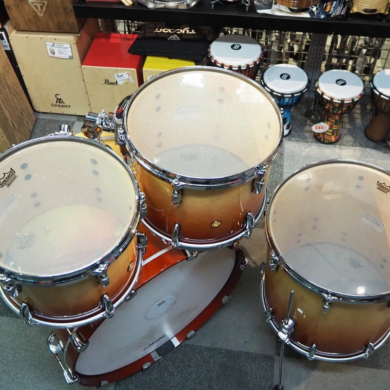 Pearl 【USED】Masters Premium Birch 4pc Set [22BD・12TT・13TT・16FT/Sunrise Fade Lacquer] 画像8