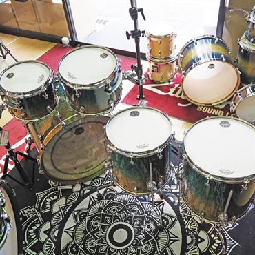 MAPEX SATURN EVOLUTION BIRCH-WALNUT 5pc SET-EXOTIC AEGEAN FADE-[22BD・10TT・12TT・14FT・16FT]【展示キズ有り特価品】 画像8