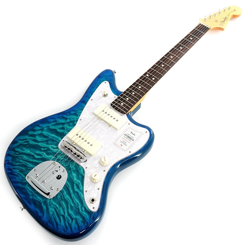 Fender Made in Japan 2024 Collection Hybrid II Jazzmaster QMT (Aquamarine/Rosewood) 画像1