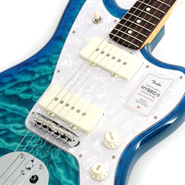 Fender Made in Japan 2024 Collection Hybrid II Jazzmaster QMT (Aquamarine/Rosewood) 画像3