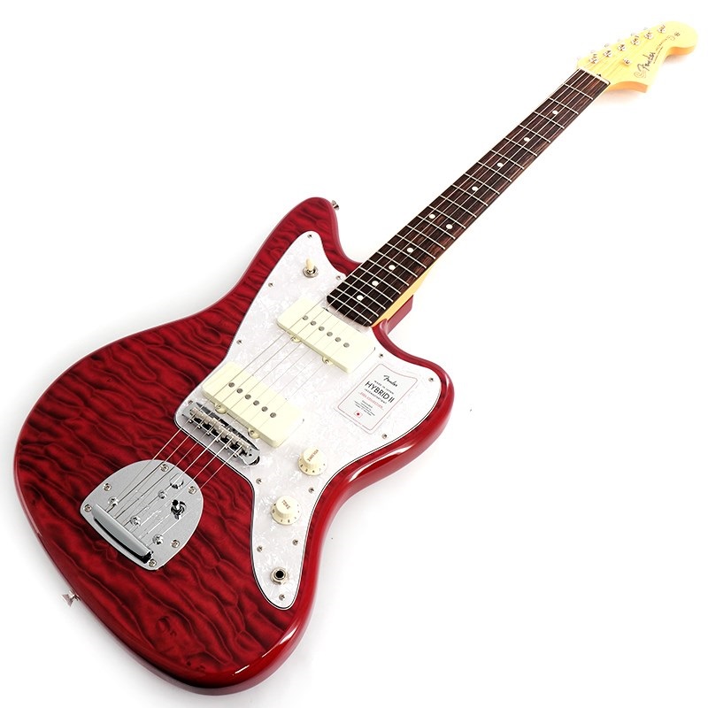 Fender Made in Japan 2024 Collection Hybrid II Jazzmaster QMT (Red Beryl/Rosewood) 画像1