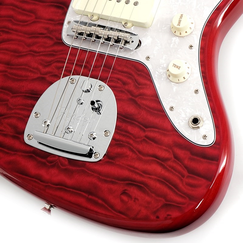 Fender Made in Japan 2024 Collection Hybrid II Jazzmaster QMT (Red Beryl/Rosewood) 画像4