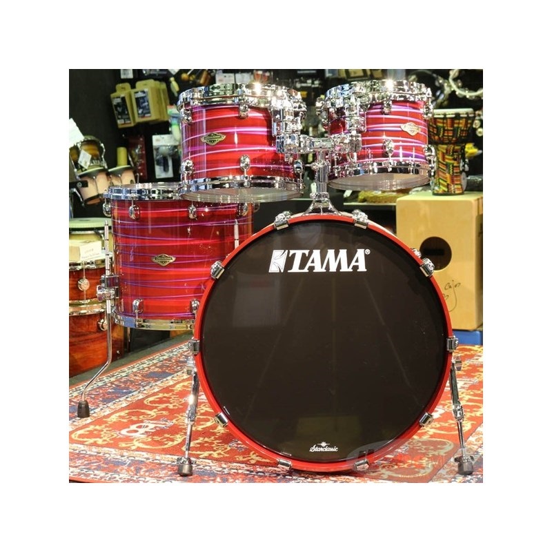 TAMA Starclassic Walnut/Birch 4pc Drum Kit [WBS42S-LPO，Lacquer Phantasm Oyster]【店頭展示特価品】 画像1