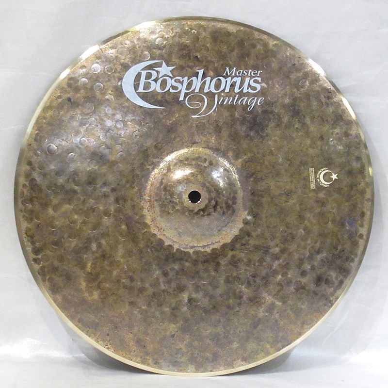 Bosphorus Master Vintage HiHat 14'' pair [856g / 1076g]【2024 トルコ・ファクトリー・ツアー選定品】 画像5