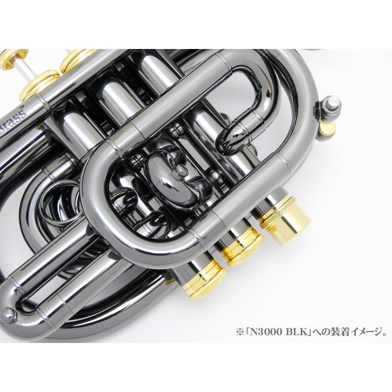 CAROL BRASS キャロルブラス / XXXX heavyweight bottom cap 3/4 CL　トランペット用 1個 画像3