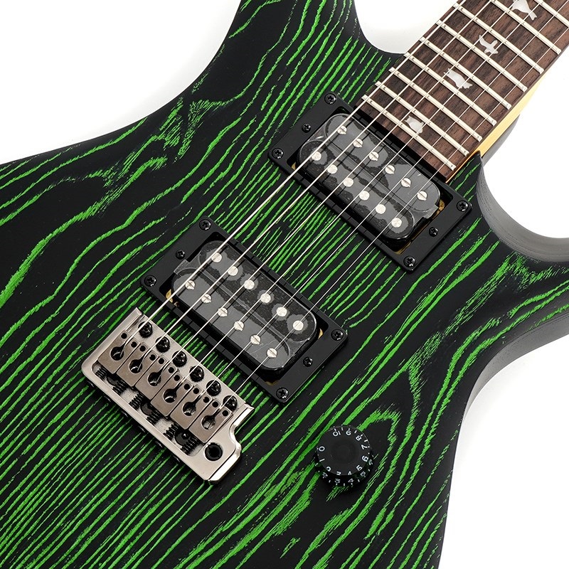 P.R.S. SE Swamp Ash CE 24 Sandblasted Limited Edition (Sandblasted Green) 画像3