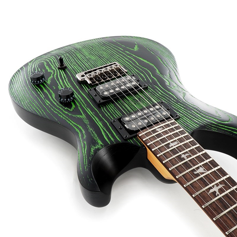 P.R.S. SE Swamp Ash CE 24 Sandblasted Limited Edition (Sandblasted Green) 画像8