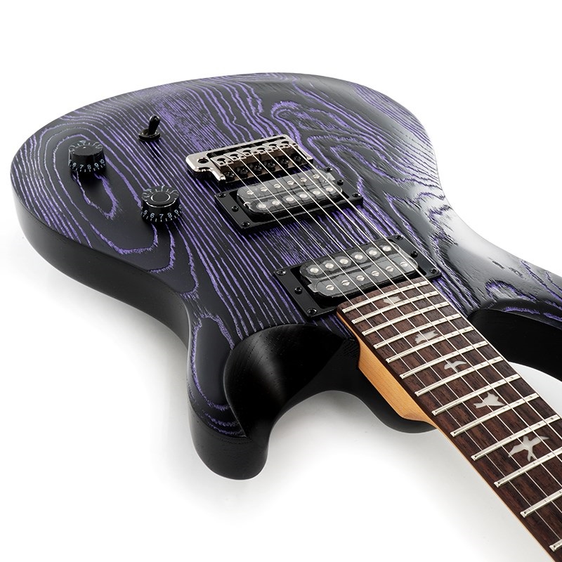 P.R.S. SE Swamp Ash CE 24 Sandblasted Limited Edition (Sandblasted Purple) 画像8