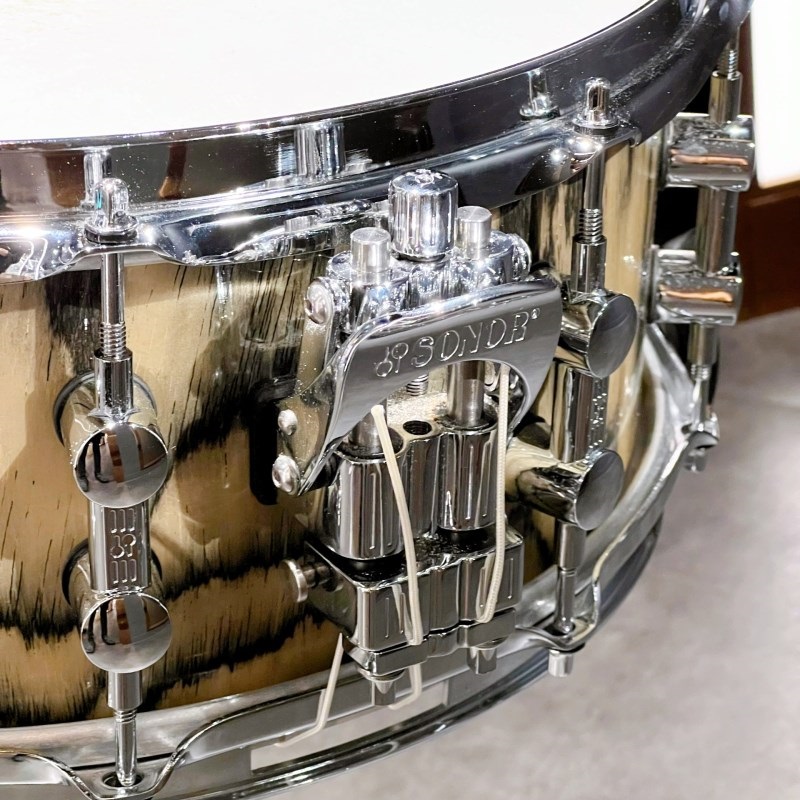 SONOR 【値下げしました！】【USED】 PL-1406SDW SNT [PROLITE Series Maple 14×6 Press Hoop / スノー・タイガー] 画像1