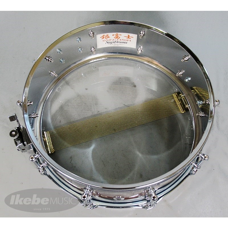 Negi Drums GNFJ-1450PI [1.2mm Steel 14''x5'' Snare Drum - 銀富士]【Made in  Japan】 ｜イケベ楽器店オンラインストア