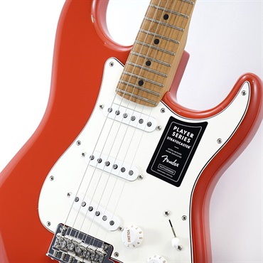 Fender MEX Limited Edition Player Stratocaster Roasted Maple Neck With Fat '50s Pickups (Fiesta Red/Roasted Maple) 画像3