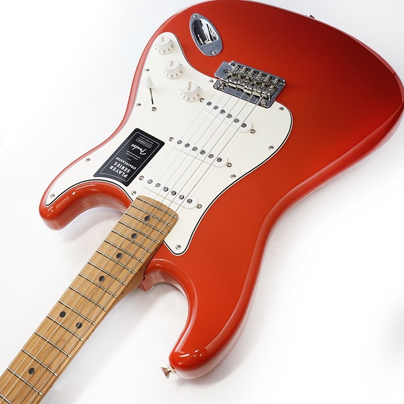 Fender MEX Limited Edition Player Stratocaster Roasted Maple Neck With Fat '50s Pickups (Fiesta Red/Roasted Maple) 画像5