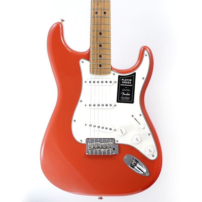 Fender MEX Limited Edition Player Stratocaster Roasted Maple Neck With Fat '50s Pickups (Fiesta Red/Roasted Maple) 画像9