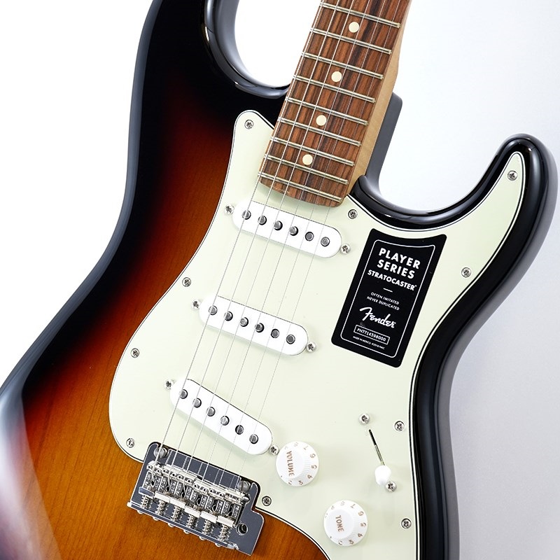 Fender MEX Limited Edition Player Stratocaster Roasted Maple Neck With Fat  '60s Pickups (3-Color Sunburst/Pau Ferro) ｜イケベ楽器店オンラインストア