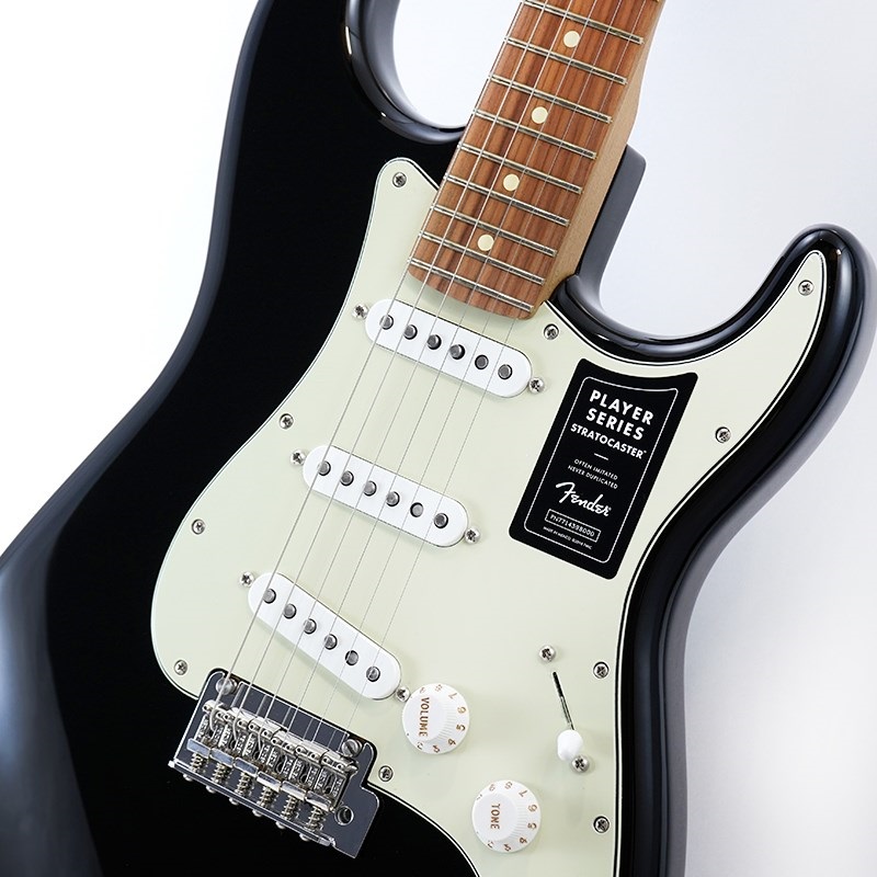 Fender MEX Limited Edition Player Stratocaster Roasted Maple Neck With Fat '60s Pickups (Black/Pau Ferro) 画像3