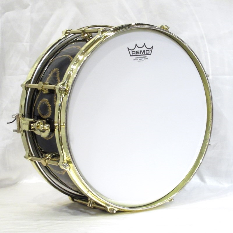 CANOPUS 【USED】【値下げしました！】HS-1465-30th [Zelkova Snare Drum 30周年記念モデル ~金蘭~]【シェル割れ補修痕あり】 画像5