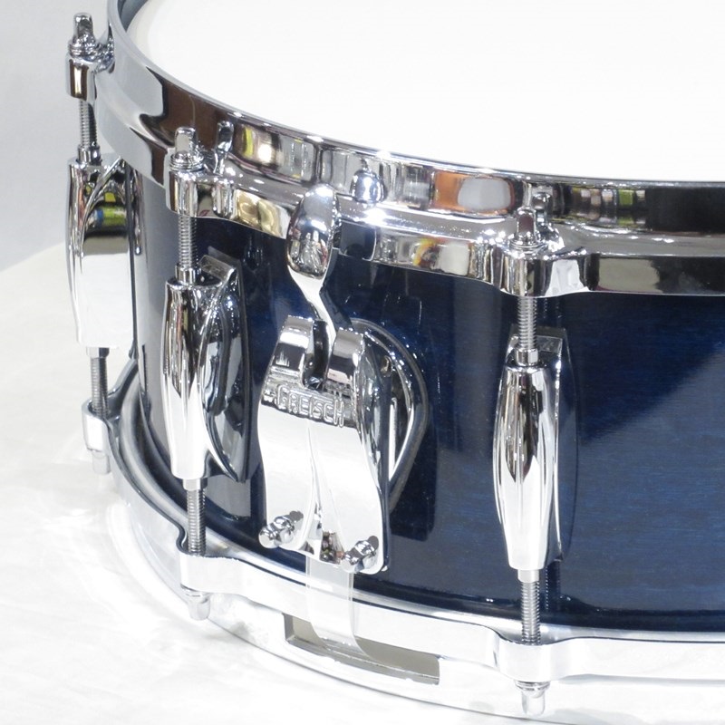 GRETSCH GRGL-5514S-1CL ABG [USA Custom Snare Drum 14''×5.5'' - Azure Blue Gloss]【DXスネアバッグプレゼント！】 画像2