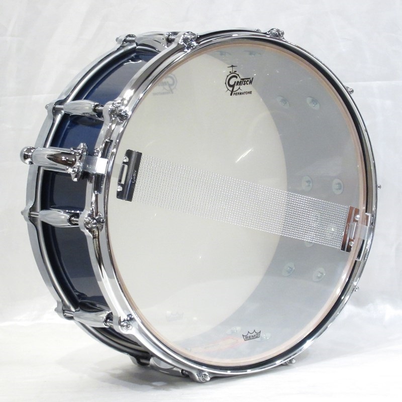 GRETSCH GRGL-5514S-1CL ABG [USA Custom Snare Drum 14''×5.5'' - Azure Blue Gloss]【DXスネアバッグプレゼント！】 画像5