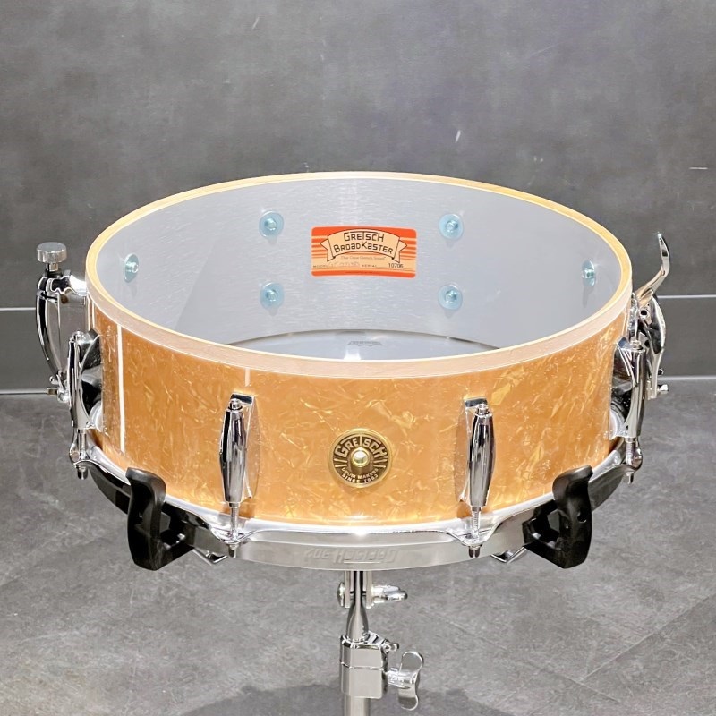 GRETSCH 【値下げしました！】 GKNT-0514S-8CL 501 [Broadkaster Series 14×5 / Antique Pearl]【店頭展示特価品】 画像3