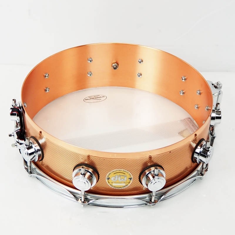 dw 【USED】Knurled Copper Snare Drum 14×4 [DW-CO7 1404SD/COPPER/C/S] 画像9