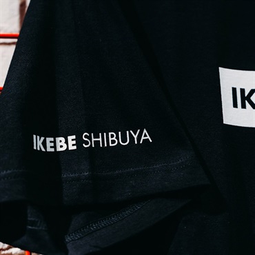 Ikebe Original IKESHIBU BLOCK LOGO TEE / BLACK / M SIZE 画像8