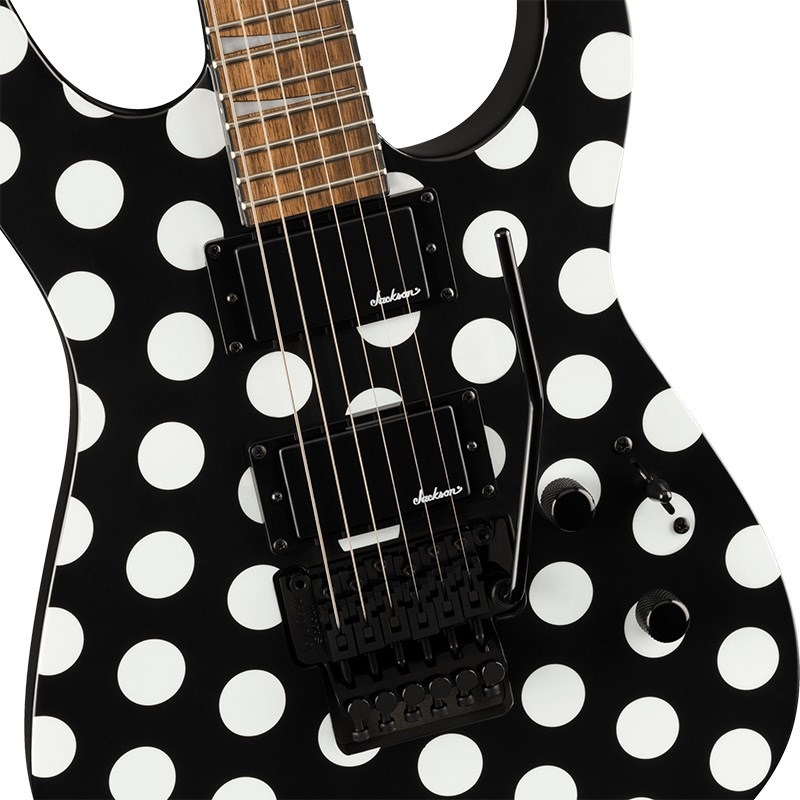 Jackson X Series Soloist SLX DX (Polka Dot/Laurel) 画像3