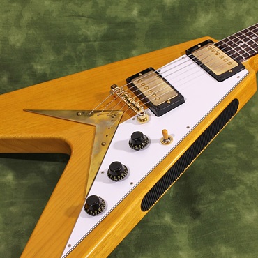 Gibson 【USED】1958 Korina Flying V Reissue VOS Natural w/White Pickguard SN. 831296 画像3