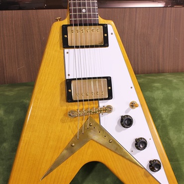 Gibson 【USED】1958 Korina Flying V Reissue VOS Natural w/White Pickguard SN. 831296 画像5