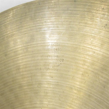 Zildjian 【Vintage】1960～70's A Zildjian Crash 18'' [1520g] 画像2