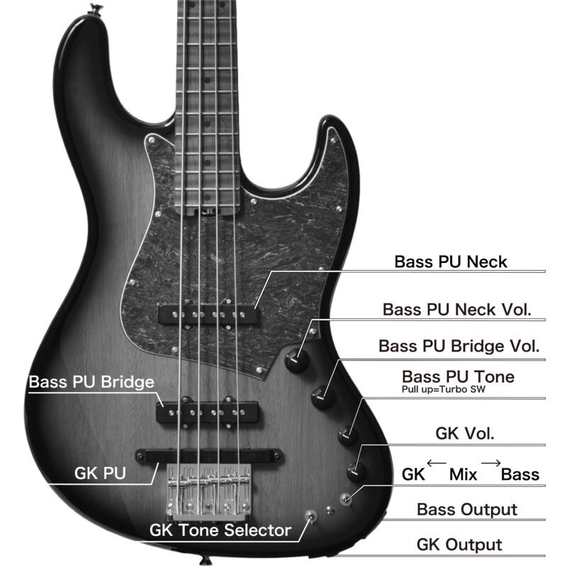 Bacchus WL4-STD-GK (3TS) [BOSS GK-5搭載モデル] 画像4