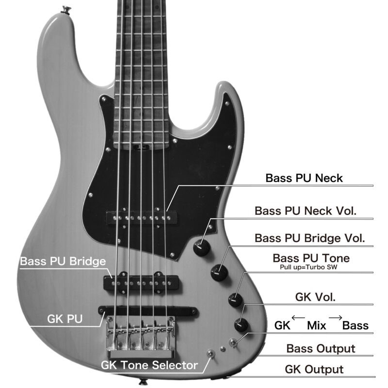 Bacchus WL5-ASH-GK (BBD) [BOSS GK-5搭載モデル] 画像4