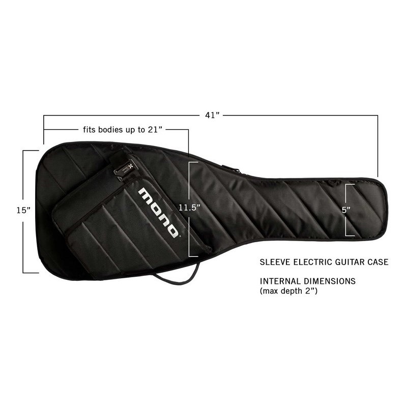 MONO M80 Electric Guitar Sleeve Case SEG-BLK (Black) 画像2