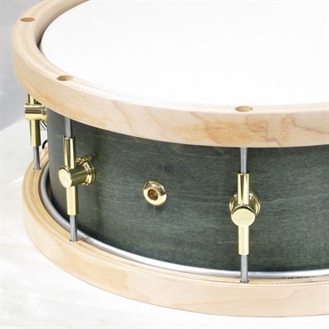 CANOPUS MO-1455WH [MO Snare Drum 14''×5.5'' w/WoodHoop - Black Olive Oil] 画像3