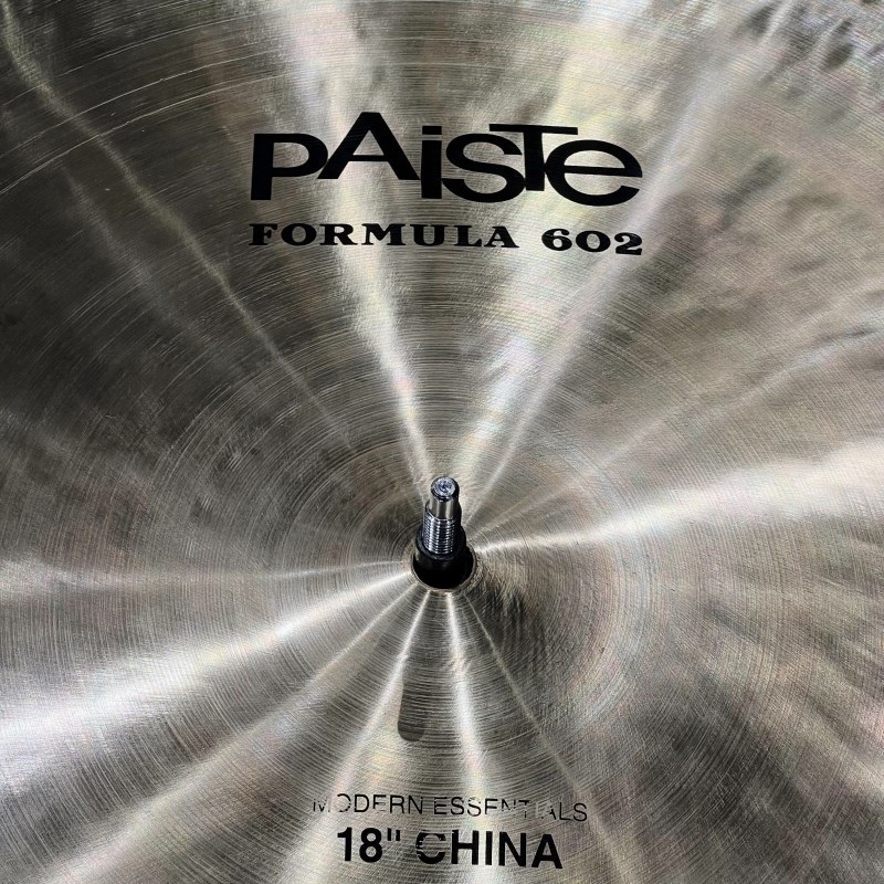 PAiSTe 【USED】 Formula 602 Modern Essentials China 18 [Collaboration with Vinnie Colaiuta][1155g] 画像1