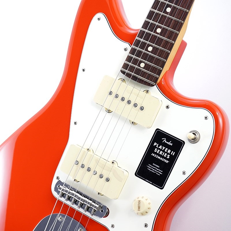 Fender MEX Player II Jazzmaster (Coral Red/Rosewood) 画像3