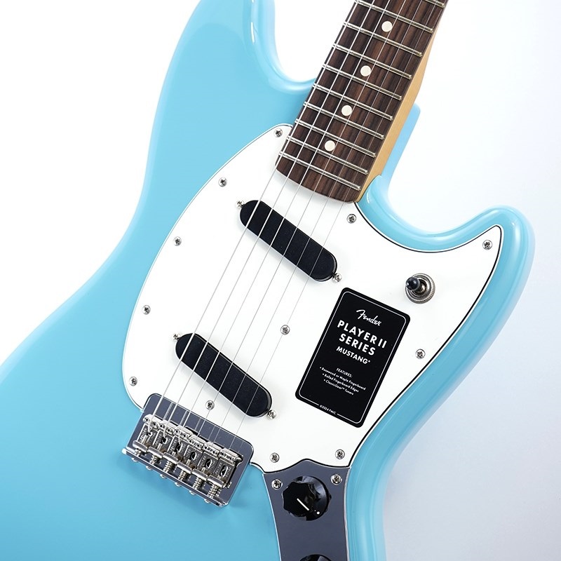 Fender MEX Player II Mustang (Aquatone Blue/Rosewood) 画像3