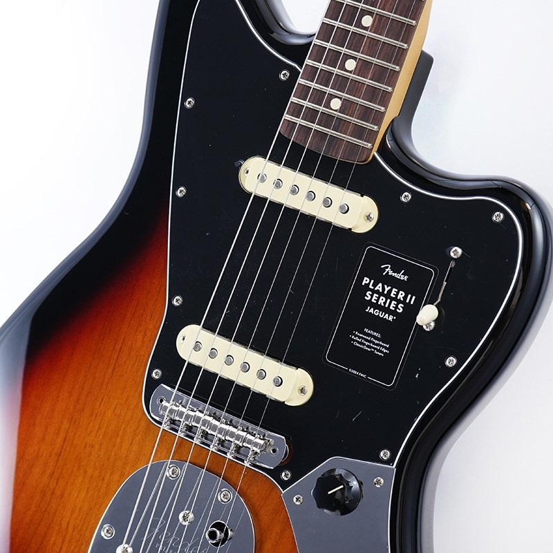 Fender MEX Player II Jaguar (3-Color Sunburst/Rosewood) 画像3