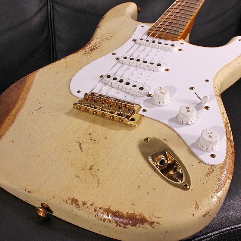 Fender Custom Shop Limited Edition 70th Anniversary 1954 Stratocaster Heavy Relic Vintage Blonde SN. 5079 画像3