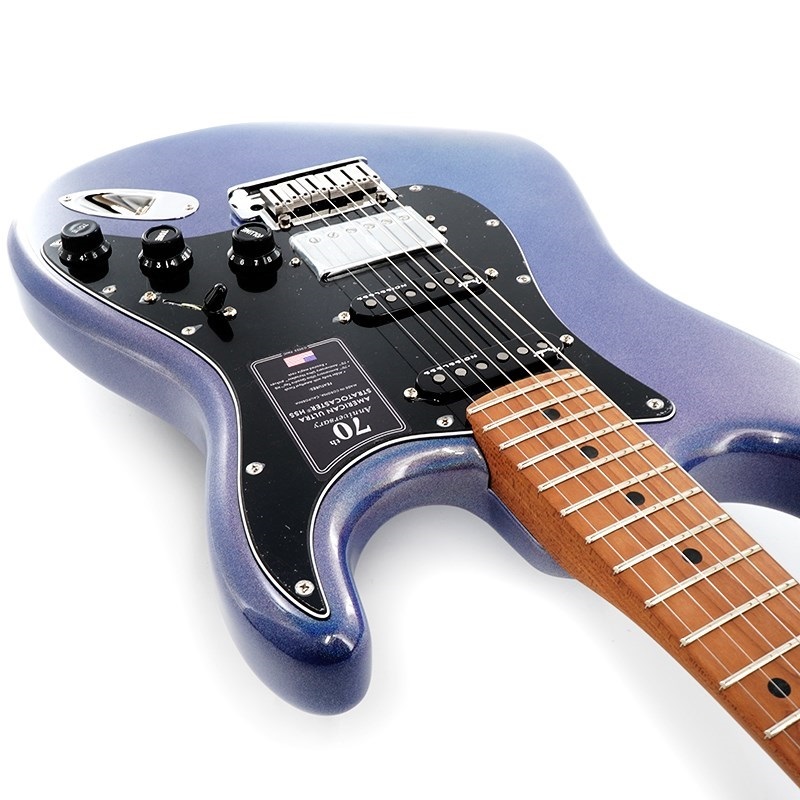 Fender USA 70th Anniversary American Ultra Stratocaster HSS (Amethyst/Roasted Maple) 画像8